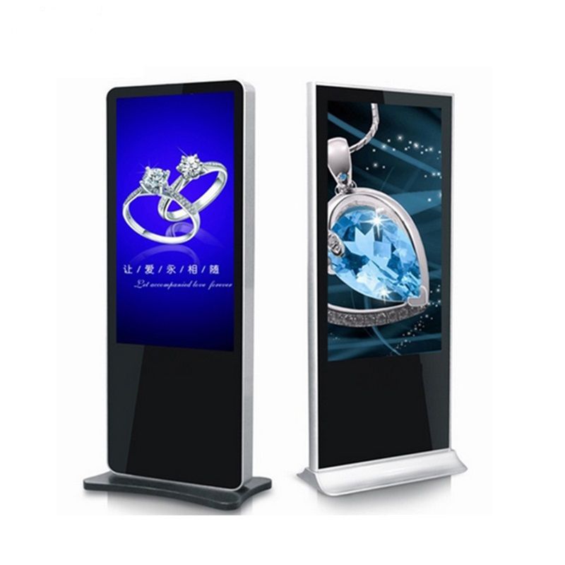 46 inch standing lcd digital advertising display with pc and android