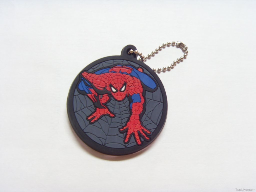spider man Keychain tag
