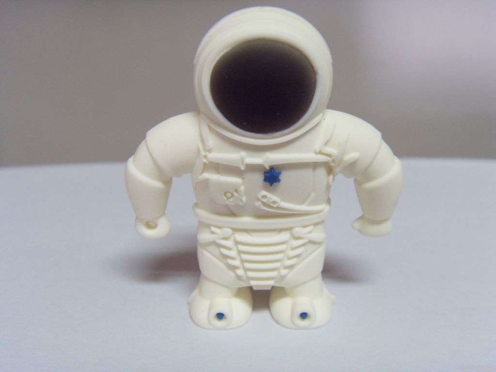 Astronauts silicone rubber solid disk enclosure