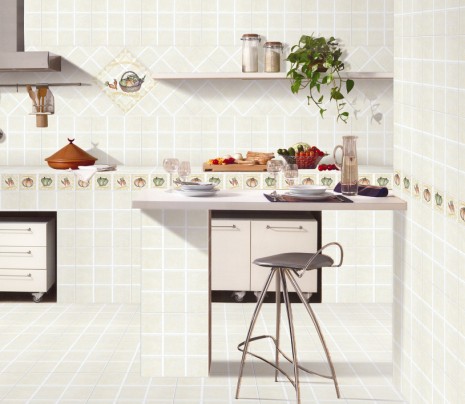 kitchen room wall tile