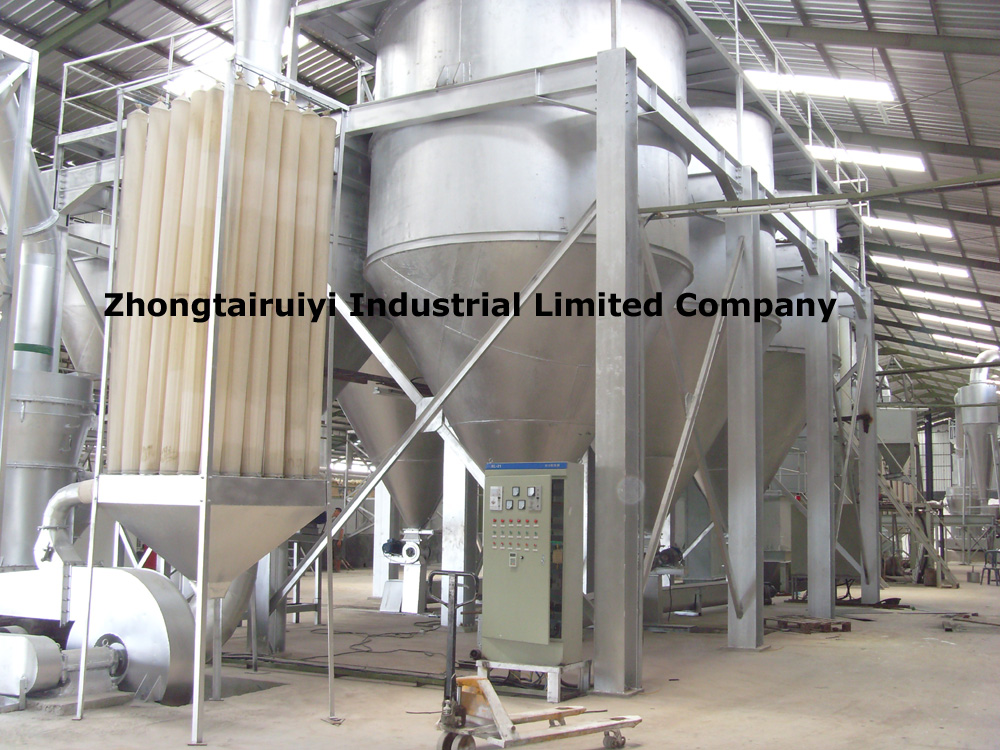 gypsum powder production line