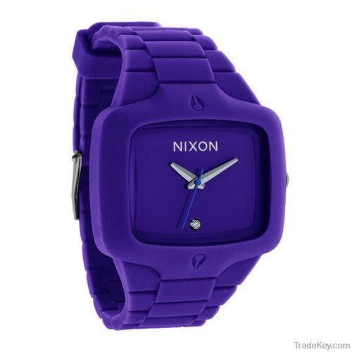 Many colors Silicone Nixon watch
