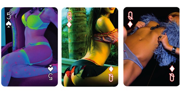 Neon Deck - Women Playing Cards