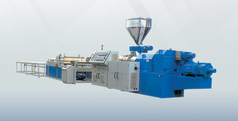 PVC Wavy Sheet Making Machine