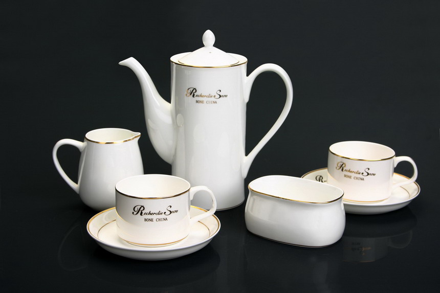 ceramic porcelain coffee set