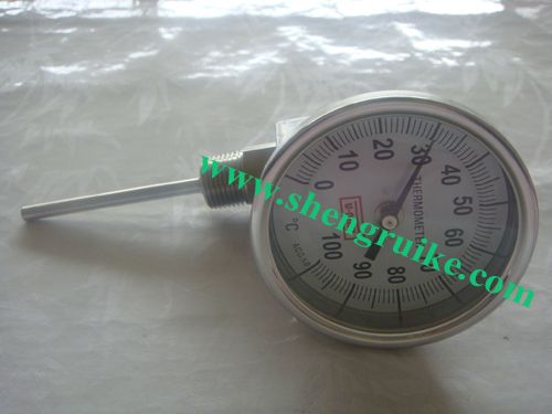 Adjustable Bimetallic Thermometer with 1/2"NPT