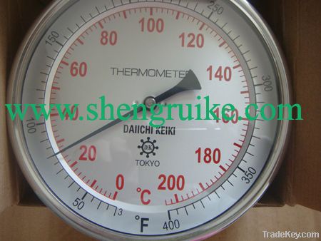 Universal Angle Bimetal Thermometer with 3/4