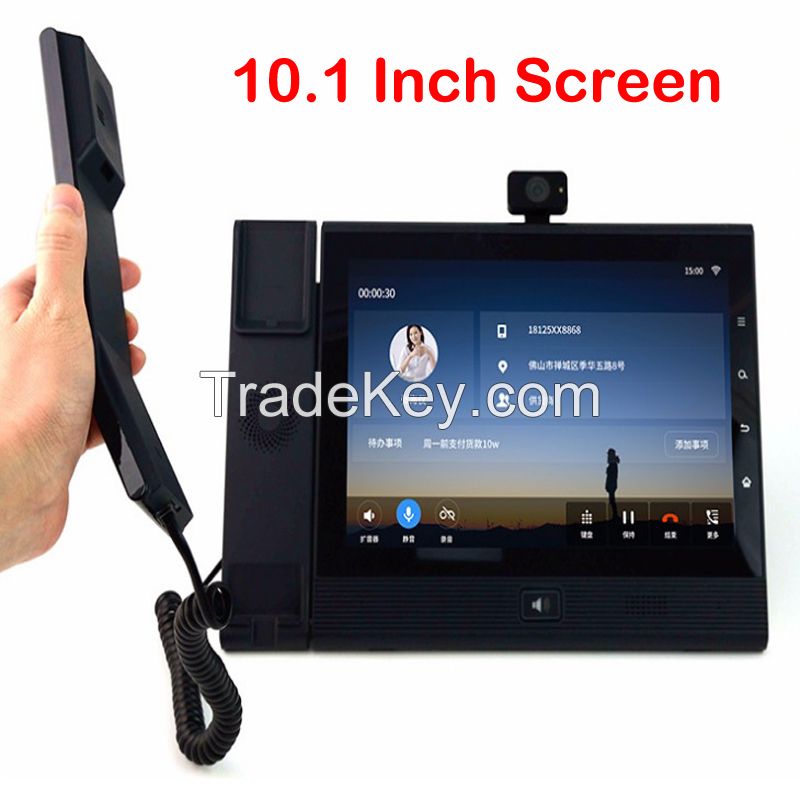 10.1 Inch 4G VoIP Video Phone with Andriod System for Video Conference