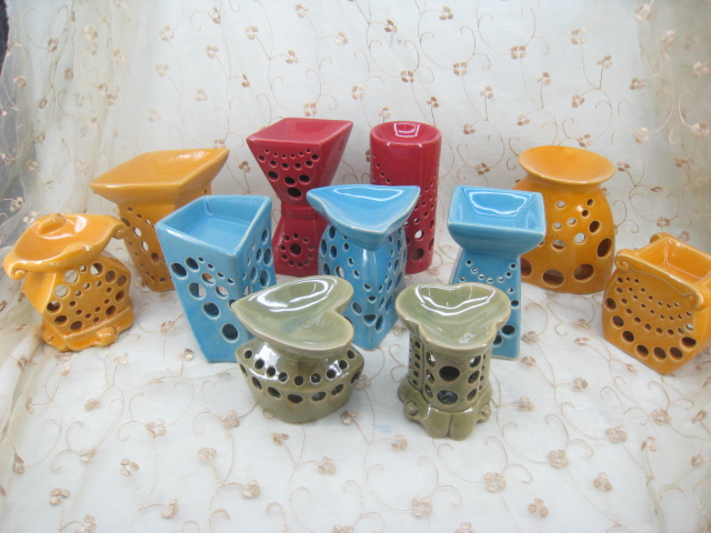 Ceramic oil burner