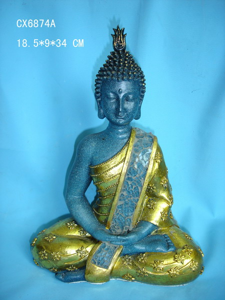 polyresin buddha decoration
