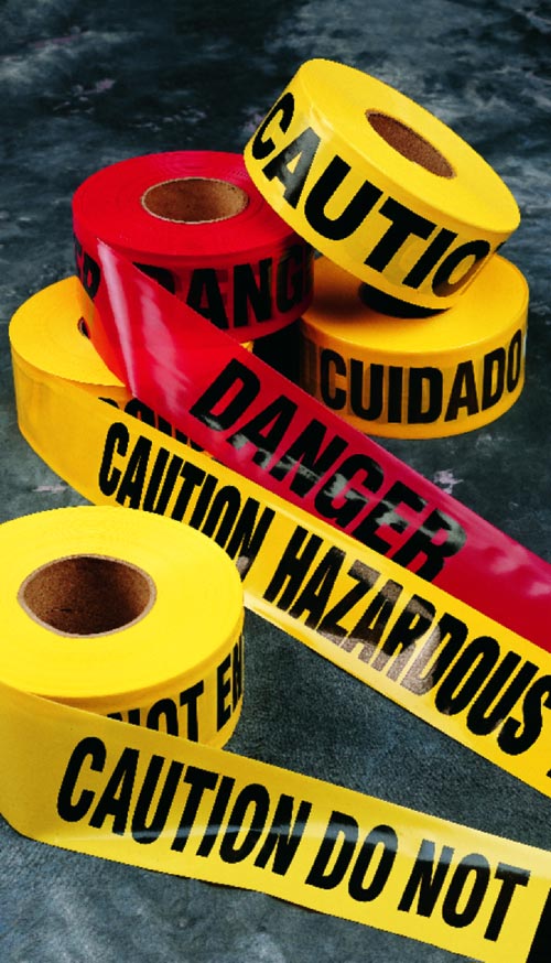 Barrier tapes, Barricade Tapes, Caution Tapes, Warning Tapes