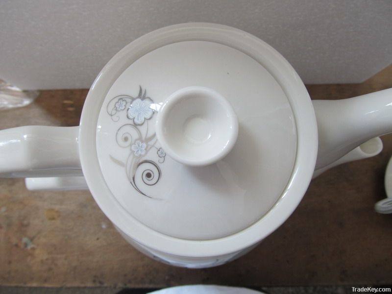 Turkish Ceramics Electric Kettle Tea Set