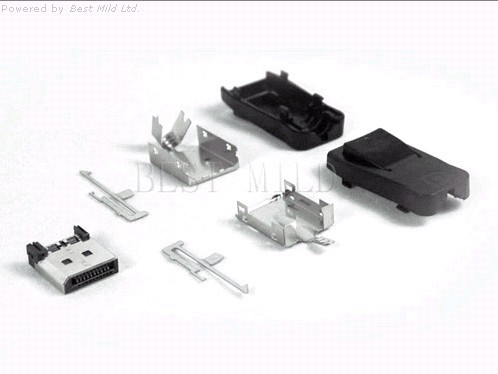 Displayport connector Male 7 sets-Best Mild-China manufacture