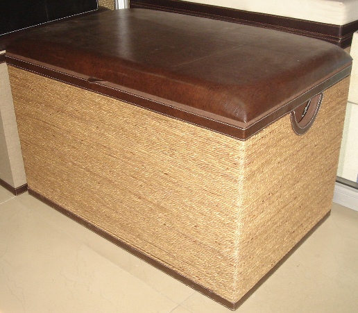 Seagrass Ottoman