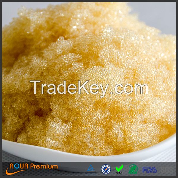 ion exchange resin cation anion for water softening