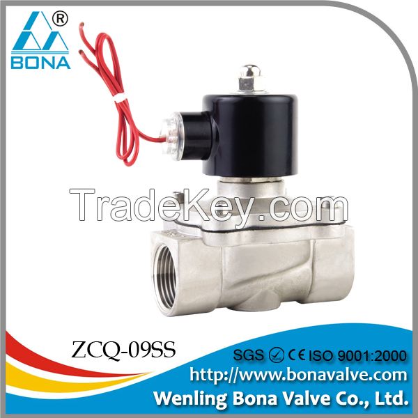 ZCQ-09SS solenoid valve for water or air