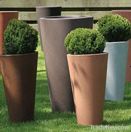 Fiberglass flower pot