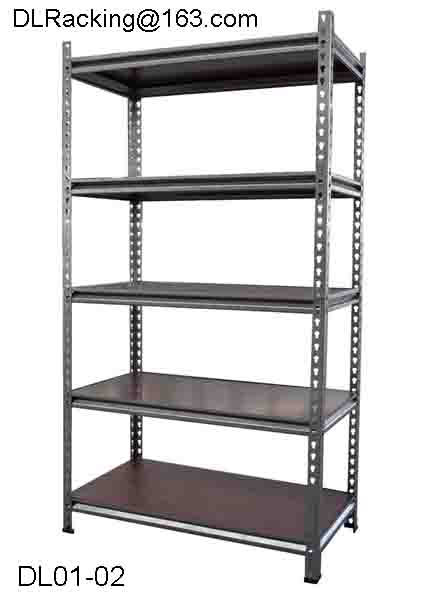 Light duty storage rack