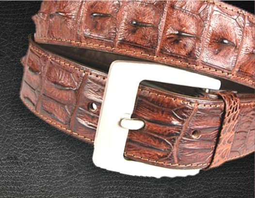 Crocodile Hornback Belt