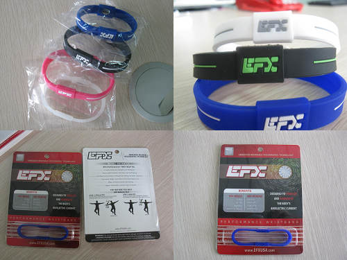 EFX silicone power balance bracelet