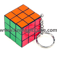 Rubik's cube with keyring