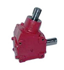 agricultural gearbox for grain auger