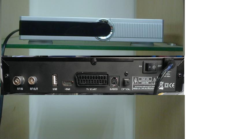 HD DVB-T MPEG4 receiver with CI