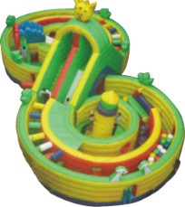 Inflatable fun city