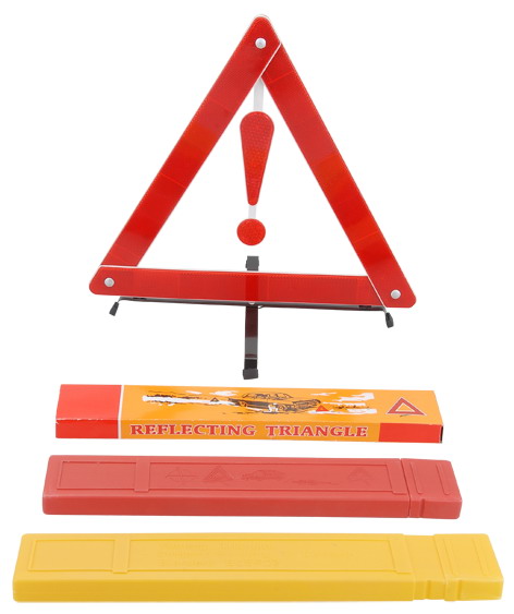 triangular warning sign