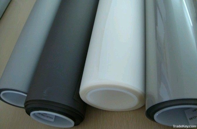 Grey color Rear projection film for shop window with low price