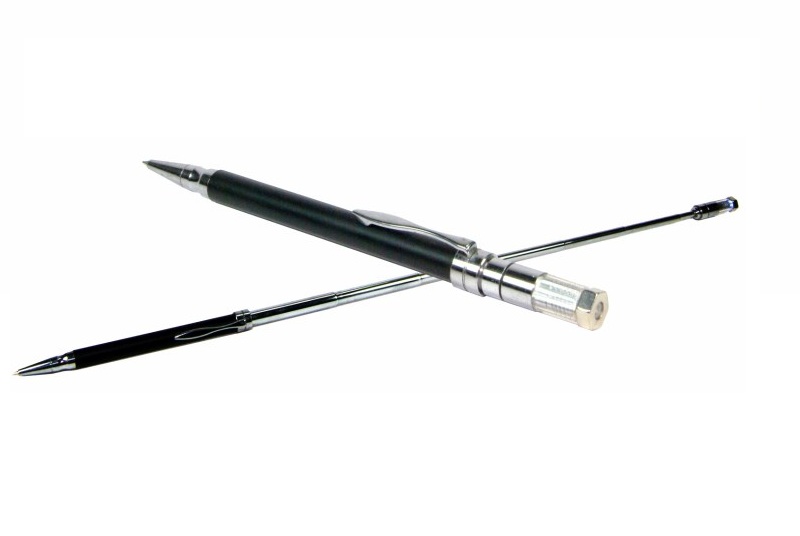 LED Extending Magnetic Pick-Up Flashlight Pen