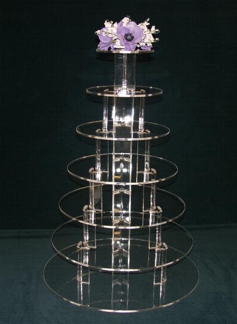 7 Tier Acrylic Round Cup Cake & Pastry Stand