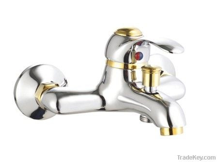 single handle wall mounted bathtub faucet