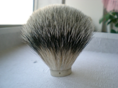 silver tip badger  hair shaving brush