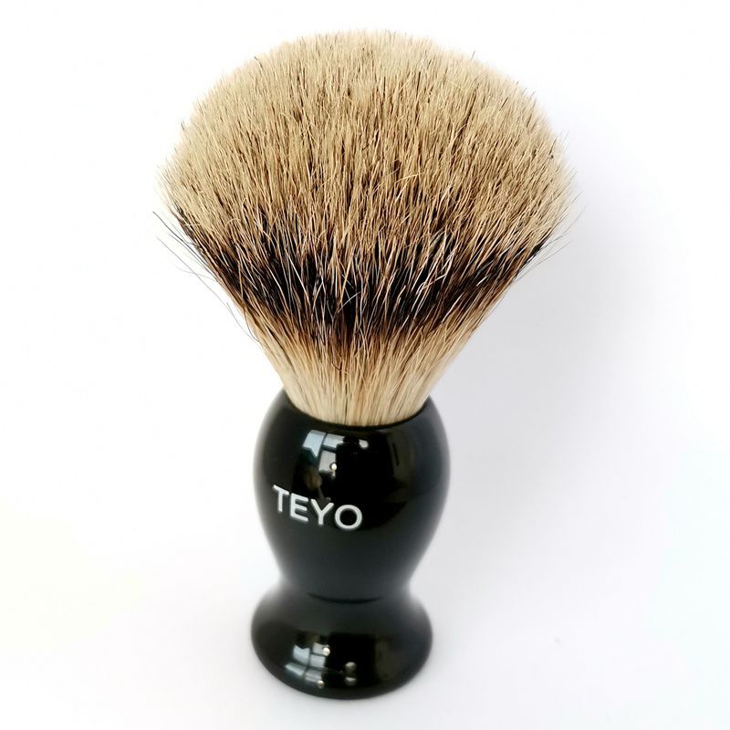 Silvertip Badger Hair Shaving Brush of Resin Handle With Gift Box Packed