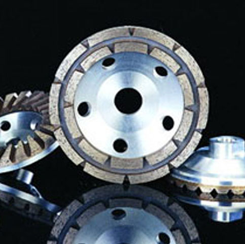 double-row diamond grinding cup wheel