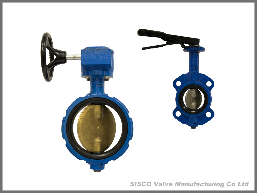 Centerline Resilient Seated Double Shafts Pin less Butterfly Valve