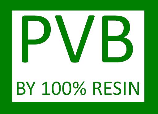 PVB film ( from 100% pure resin, no scrapped material)