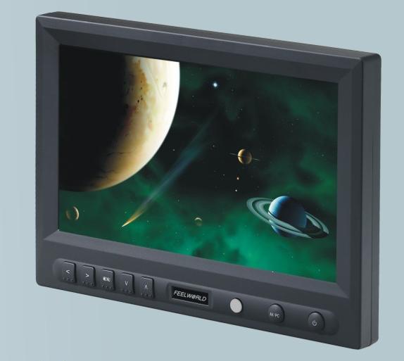 FEELWORLD 8inches Touch Screen car lcd Monitor With DVI &amp; HDMI Inpu