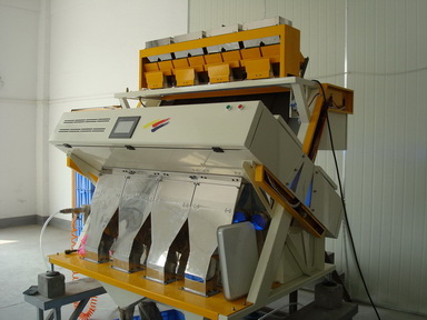 CCD rice color sorter