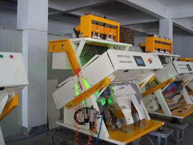 CCD sesame color sorter