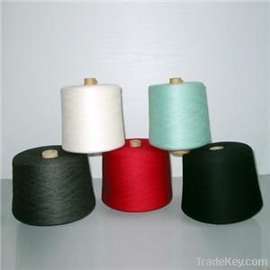 recycled cotton polyester yarn for glove