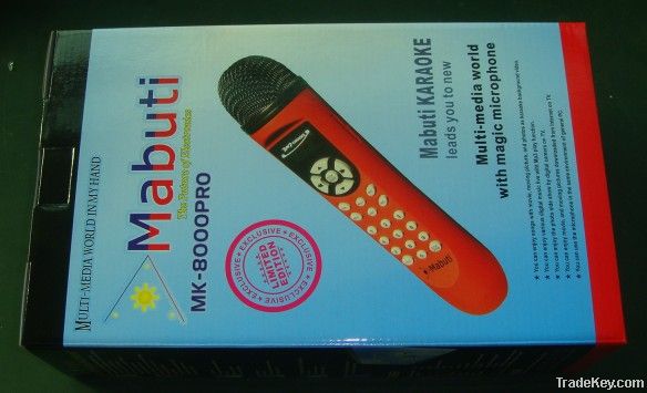 portable magic sing microphone karaoke player