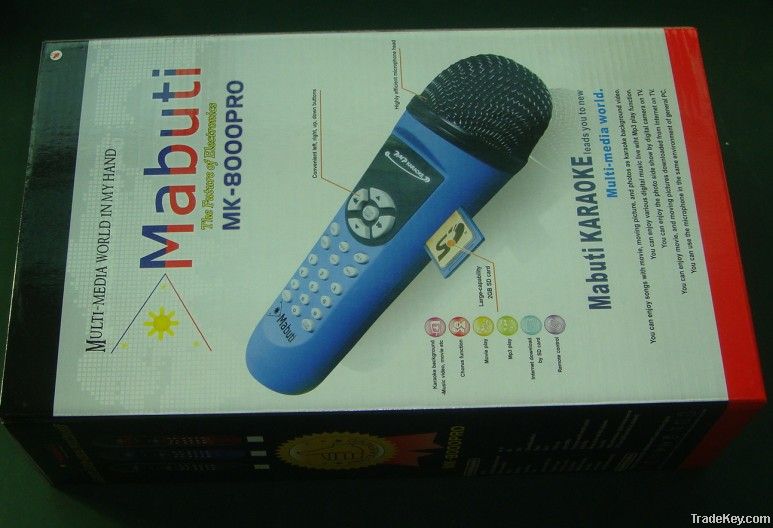 portable magic sing microphone karaoke machine