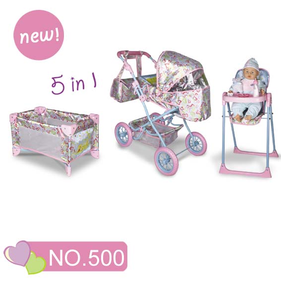 BABY CARRIAGE(infant carriage, f/w baby car, plastic toy)