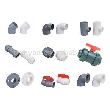 PVC pipes and fittings for water supply