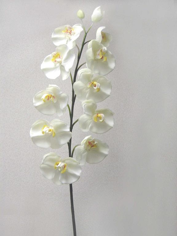 43"lg.Phalaenopsis Orchid artificial flower polyester flower