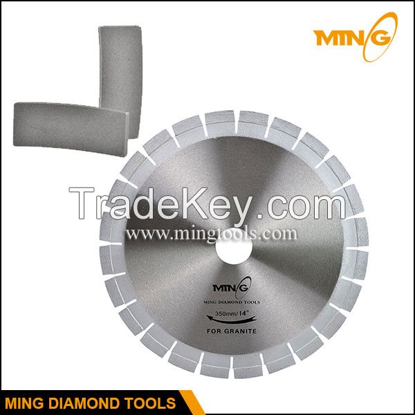 Global Diamond disc manufacturer D300mm-500mm diamond cutting disc for cutting granite