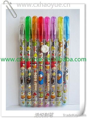 angry birds gel pen