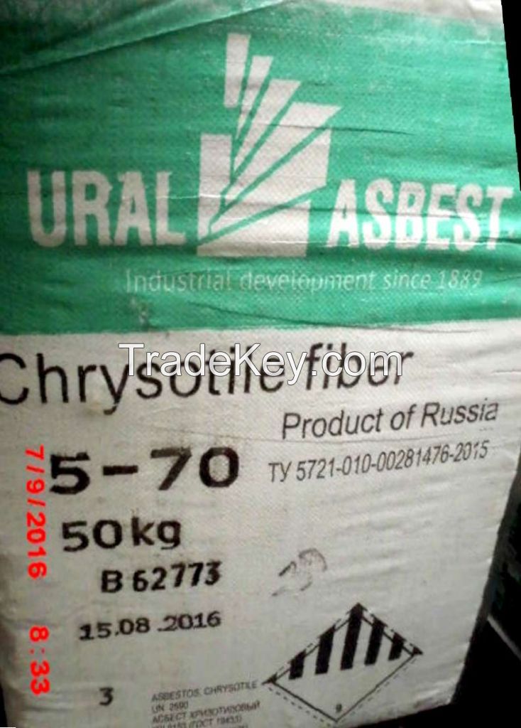 Russia Ural asbestos fiber